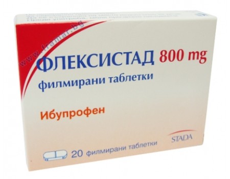Flexistad 800 mg. 20 tablets